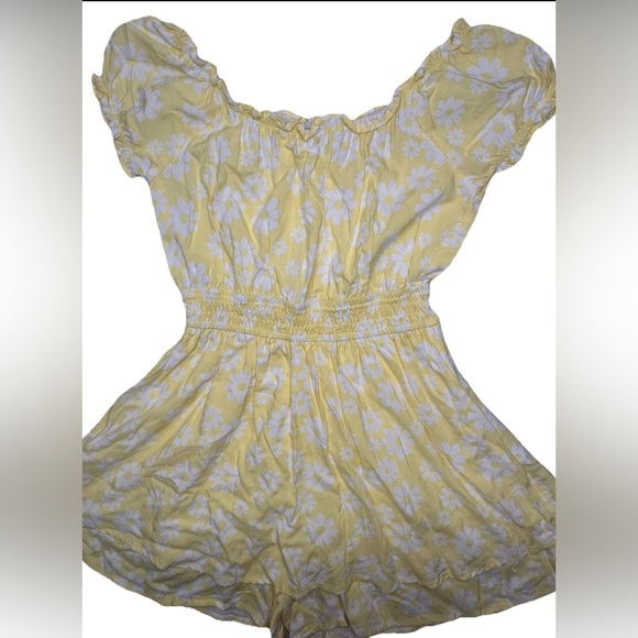 Art Class Girls Kids Smocked Tiered Dress Girls Size XL 14 Skorts - Picture 2 of 9